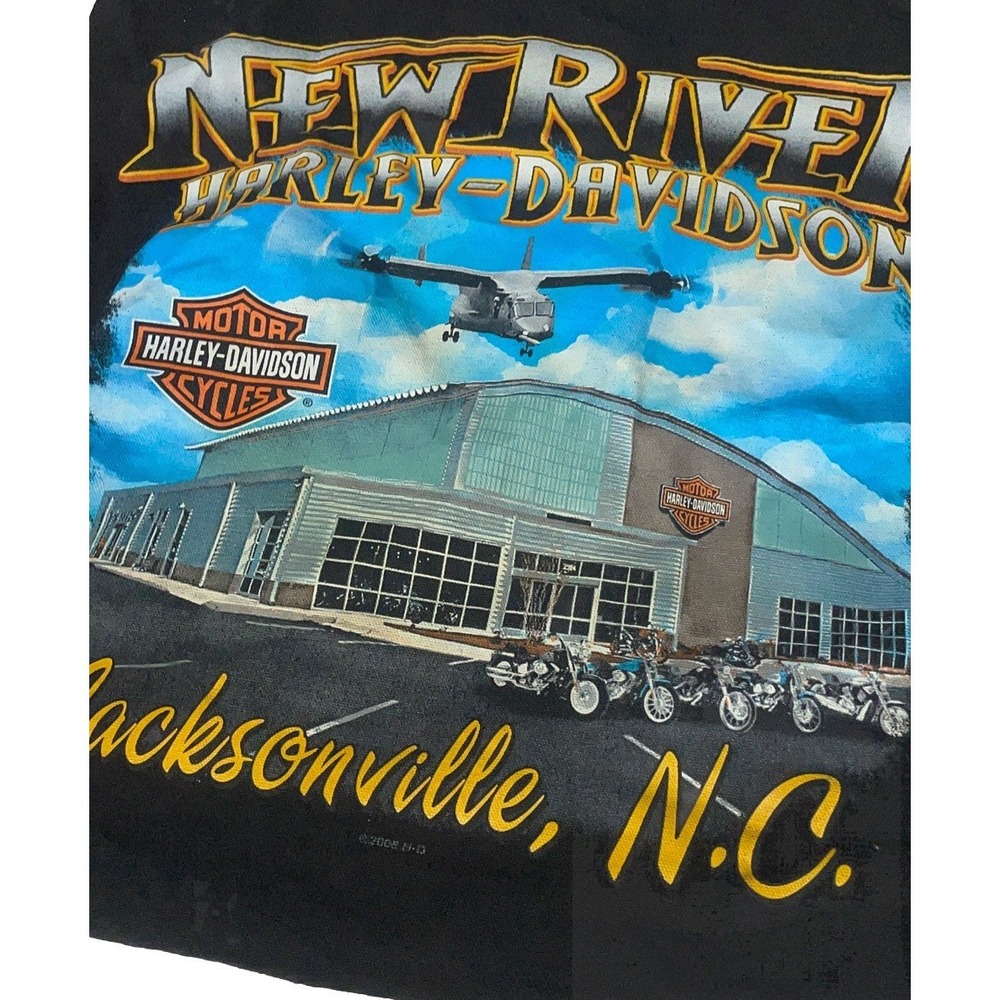 2006 Harley Davidson New River Jacksonville NC Tote Bag